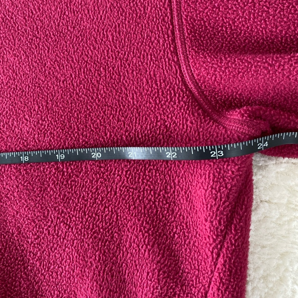 ❤️ Lululemon Oversized-Fit Fleece Half Zip Pomegranate Men’s Size Small - Picture 6 of 15